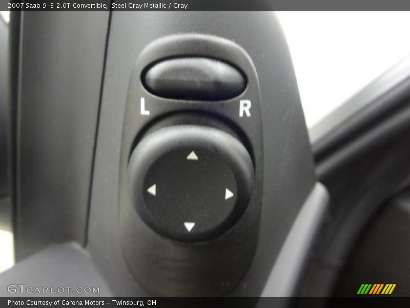 Controls of 2007 9-3 2.0T Convertible