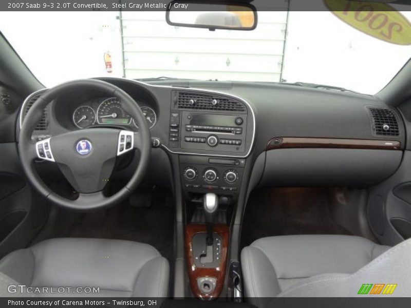 Dashboard of 2007 9-3 2.0T Convertible
