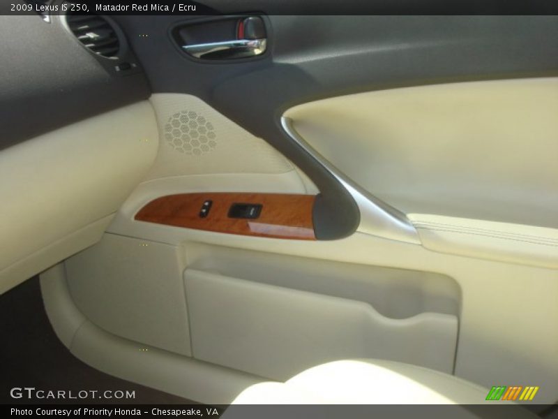 Matador Red Mica / Ecru 2009 Lexus IS 250