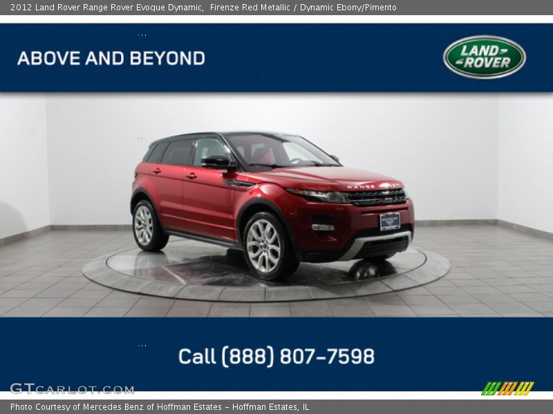 Firenze Red Metallic / Dynamic Ebony/Pimento 2012 Land Rover Range Rover Evoque Dynamic