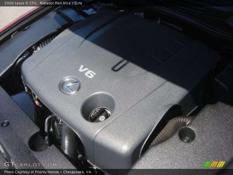 Matador Red Mica / Ecru 2009 Lexus IS 250
