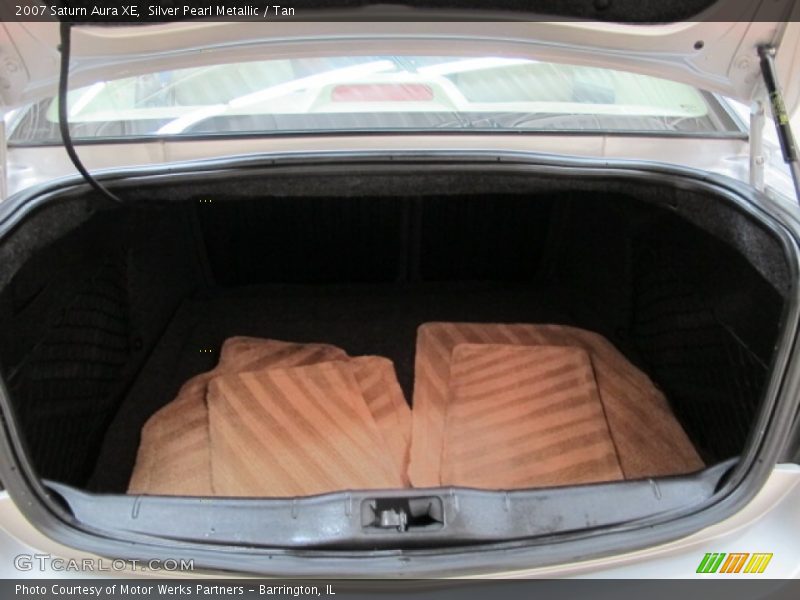 Silver Pearl Metallic / Tan 2007 Saturn Aura XE