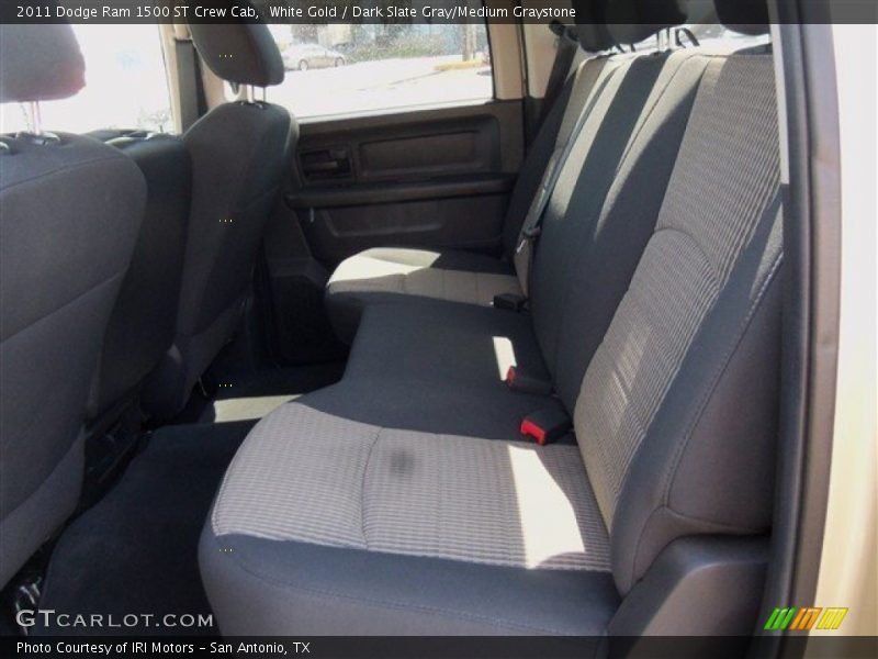 White Gold / Dark Slate Gray/Medium Graystone 2011 Dodge Ram 1500 ST Crew Cab