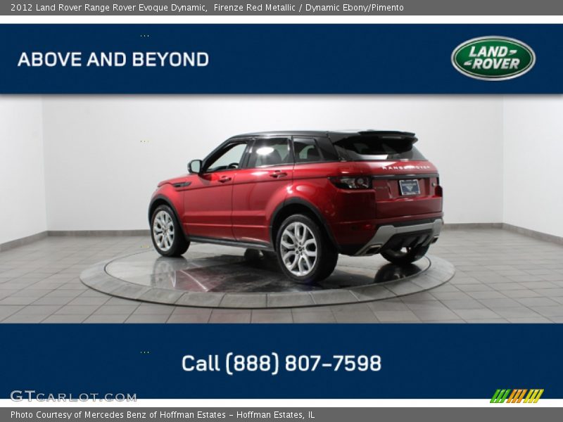 Firenze Red Metallic / Dynamic Ebony/Pimento 2012 Land Rover Range Rover Evoque Dynamic