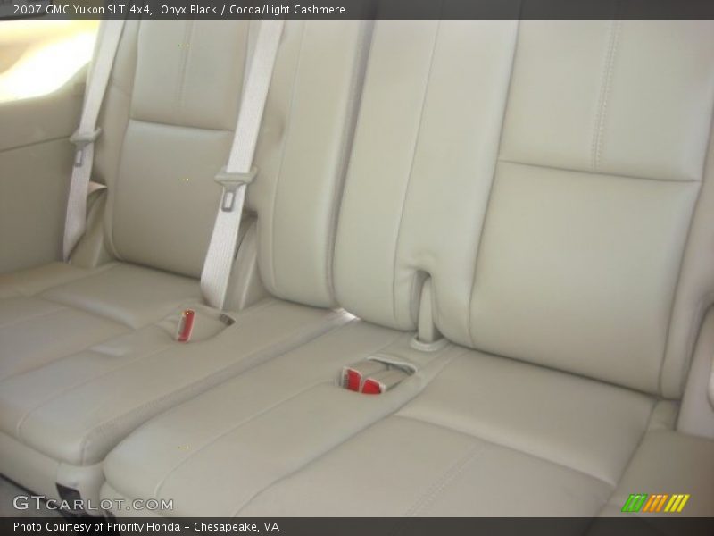 Onyx Black / Cocoa/Light Cashmere 2007 GMC Yukon SLT 4x4