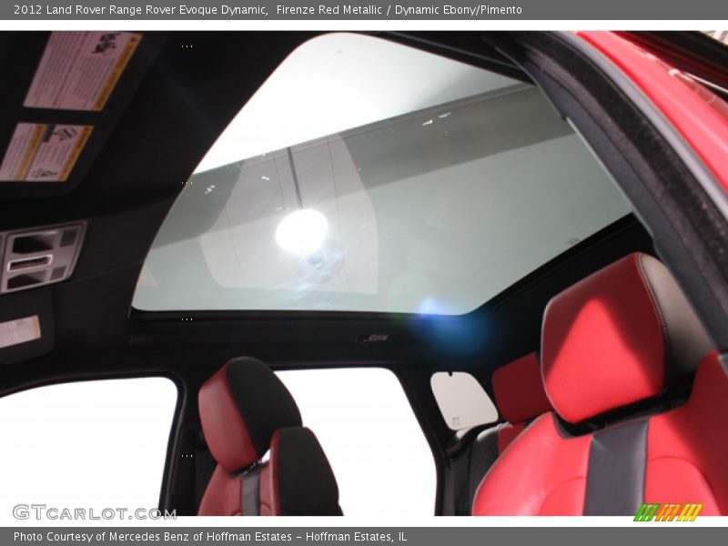 Firenze Red Metallic / Dynamic Ebony/Pimento 2012 Land Rover Range Rover Evoque Dynamic