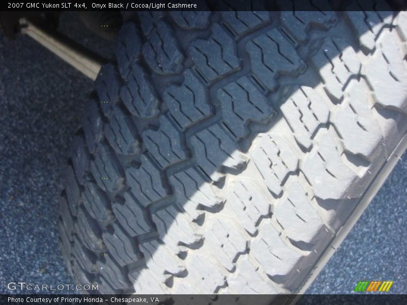 Onyx Black / Cocoa/Light Cashmere 2007 GMC Yukon SLT 4x4