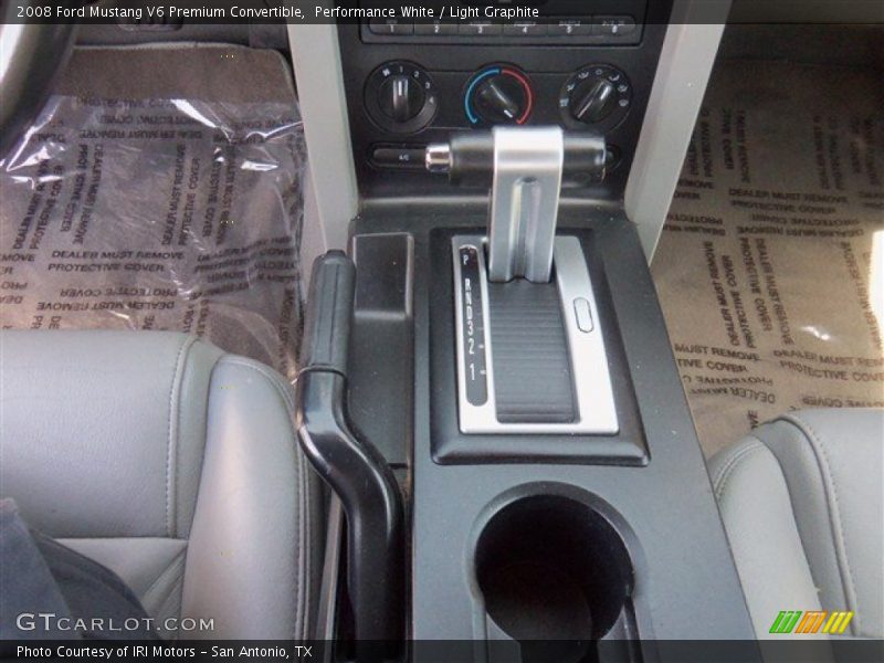 Performance White / Light Graphite 2008 Ford Mustang V6 Premium Convertible