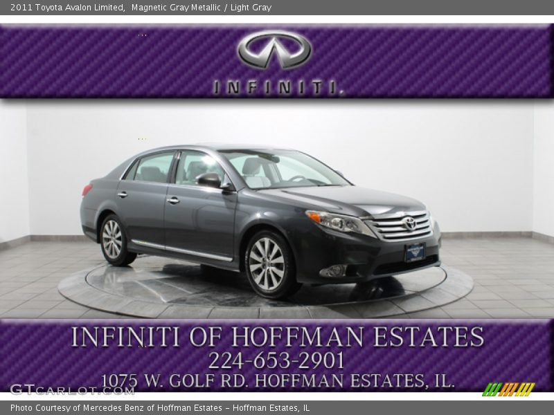 Magnetic Gray Metallic / Light Gray 2011 Toyota Avalon Limited