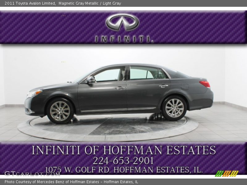 Magnetic Gray Metallic / Light Gray 2011 Toyota Avalon Limited
