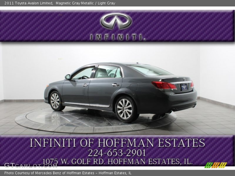 Magnetic Gray Metallic / Light Gray 2011 Toyota Avalon Limited