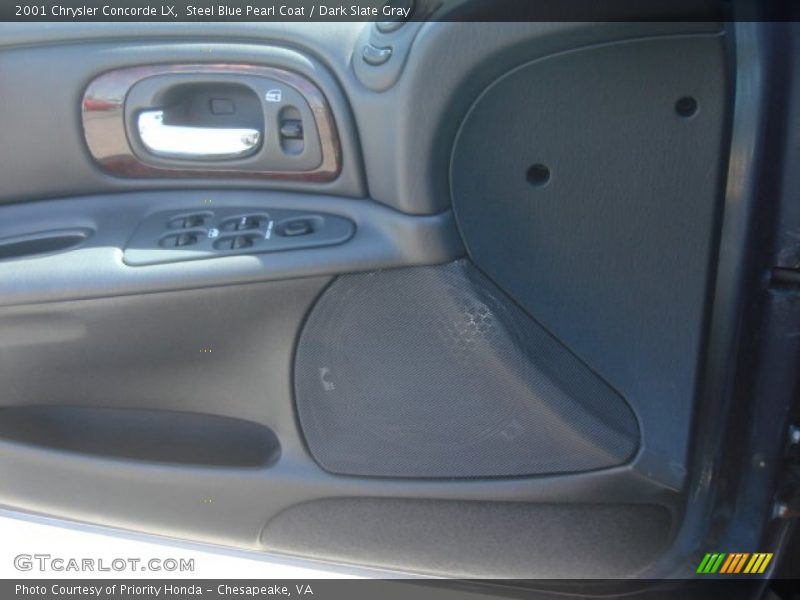 Steel Blue Pearl Coat / Dark Slate Gray 2001 Chrysler Concorde LX