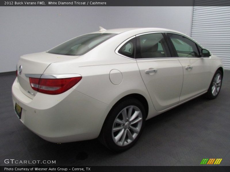 White Diamond Tricoat / Cashmere 2012 Buick Verano FWD