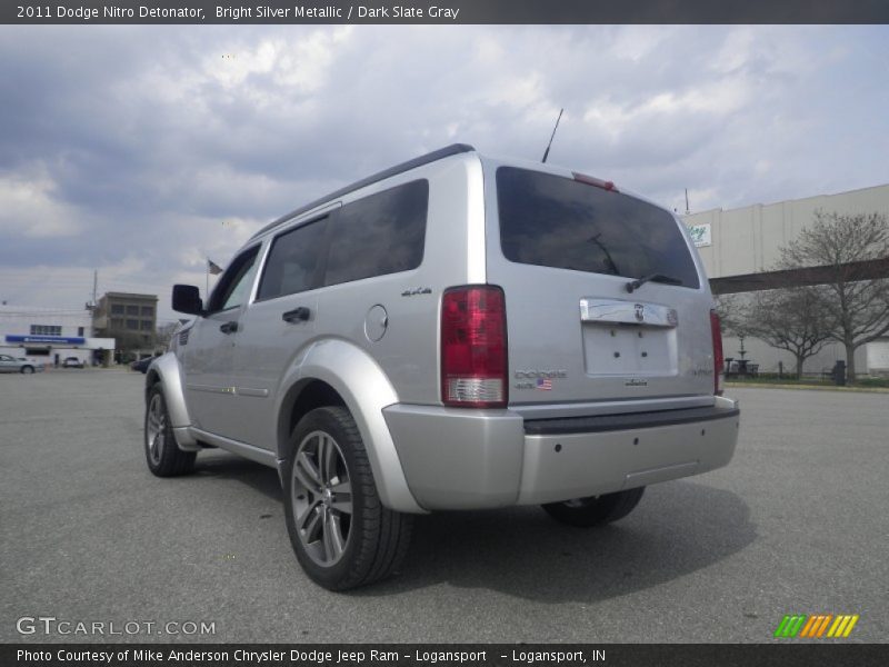 Bright Silver Metallic / Dark Slate Gray 2011 Dodge Nitro Detonator