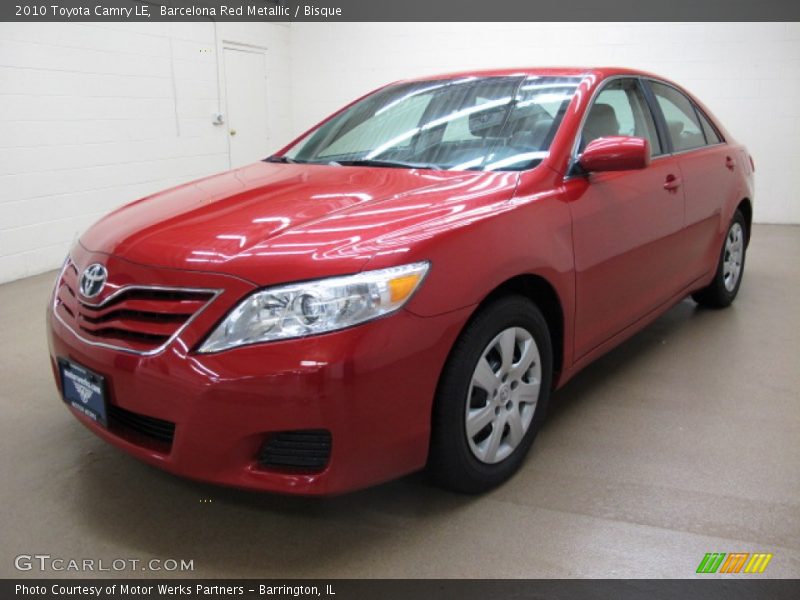 Barcelona Red Metallic / Bisque 2010 Toyota Camry LE