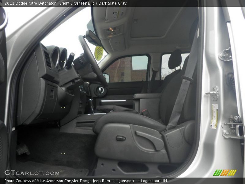 Bright Silver Metallic / Dark Slate Gray 2011 Dodge Nitro Detonator