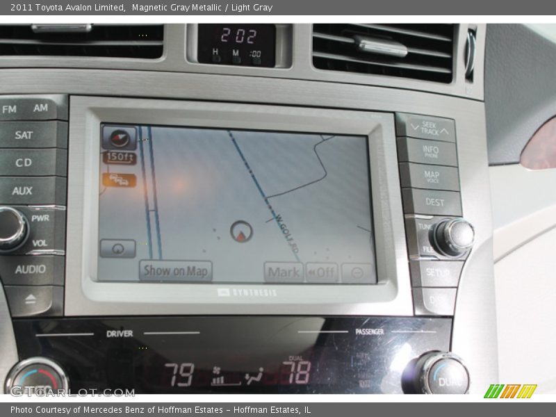 Magnetic Gray Metallic / Light Gray 2011 Toyota Avalon Limited