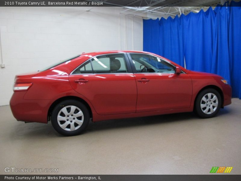 Barcelona Red Metallic / Bisque 2010 Toyota Camry LE