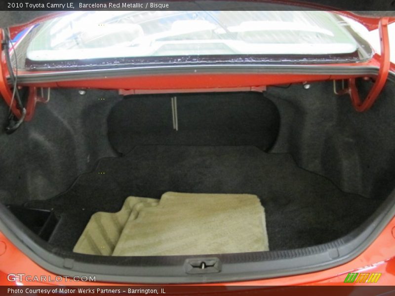 Barcelona Red Metallic / Bisque 2010 Toyota Camry LE
