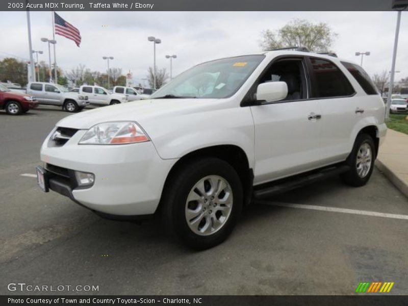 Taffeta White / Ebony 2003 Acura MDX Touring