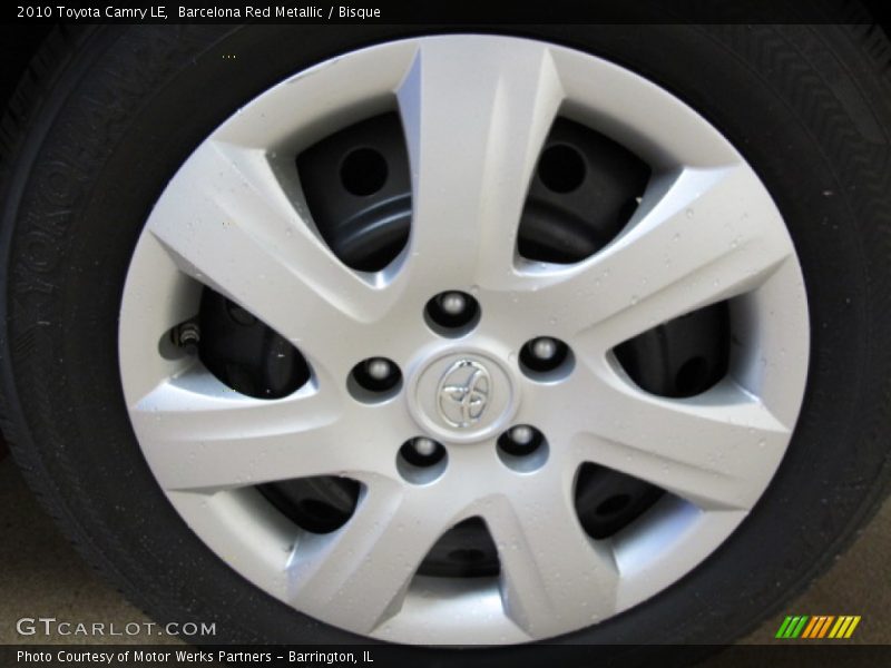 Barcelona Red Metallic / Bisque 2010 Toyota Camry LE