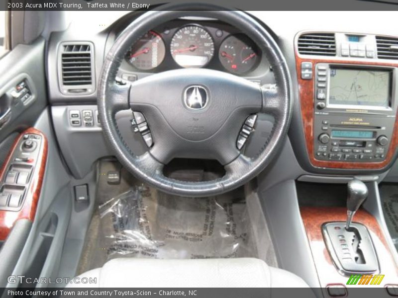 Taffeta White / Ebony 2003 Acura MDX Touring