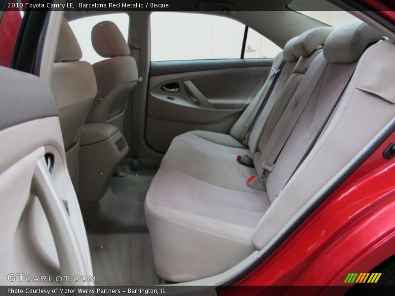 Barcelona Red Metallic / Bisque 2010 Toyota Camry LE