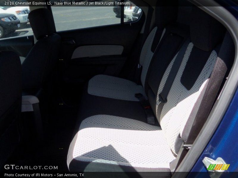 Navy Blue Metallic / Jet Black/Light Titanium 2010 Chevrolet Equinox LS