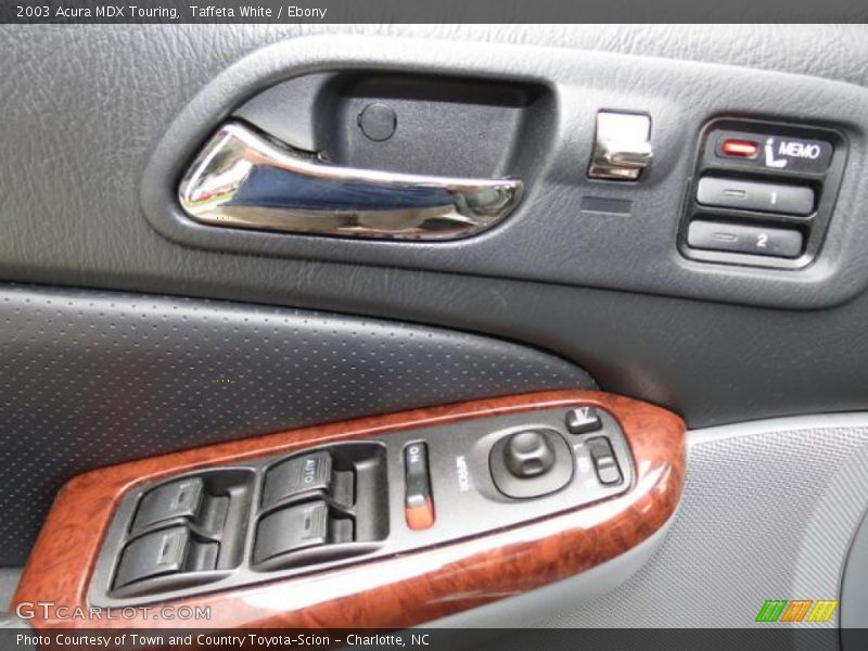 Taffeta White / Ebony 2003 Acura MDX Touring
