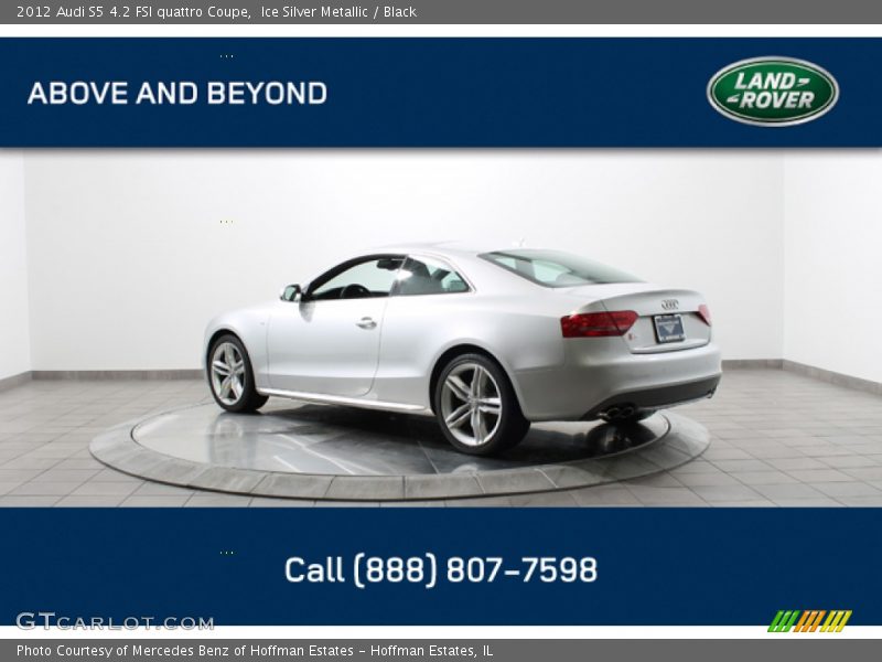 Ice Silver Metallic / Black 2012 Audi S5 4.2 FSI quattro Coupe
