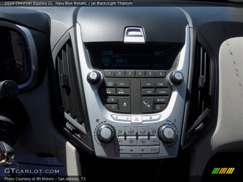 Navy Blue Metallic / Jet Black/Light Titanium 2010 Chevrolet Equinox LS