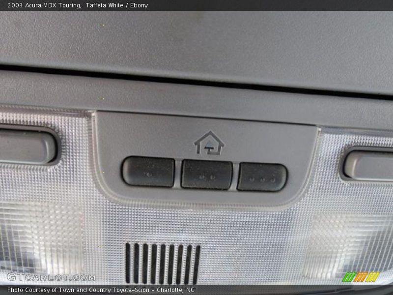 Taffeta White / Ebony 2003 Acura MDX Touring