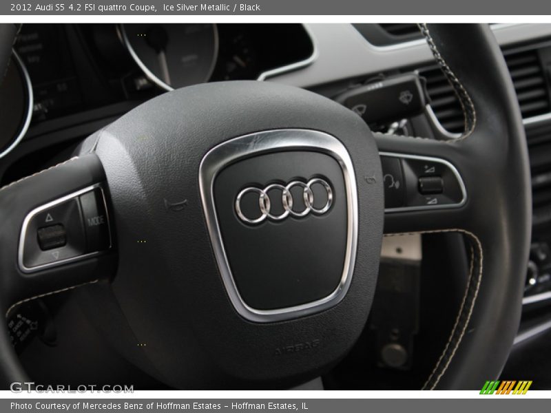 Ice Silver Metallic / Black 2012 Audi S5 4.2 FSI quattro Coupe