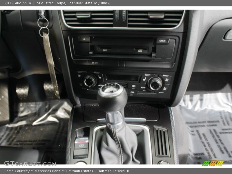 Ice Silver Metallic / Black 2012 Audi S5 4.2 FSI quattro Coupe