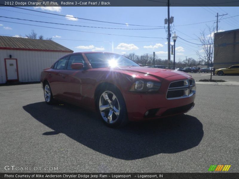 Redline 3-Coat Pearl / Black 2012 Dodge Charger R/T Plus