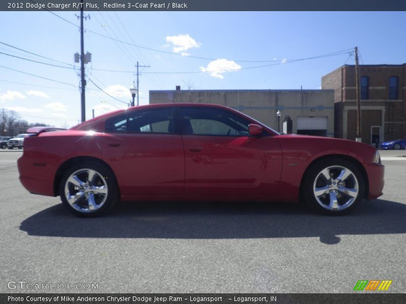 Redline 3-Coat Pearl / Black 2012 Dodge Charger R/T Plus