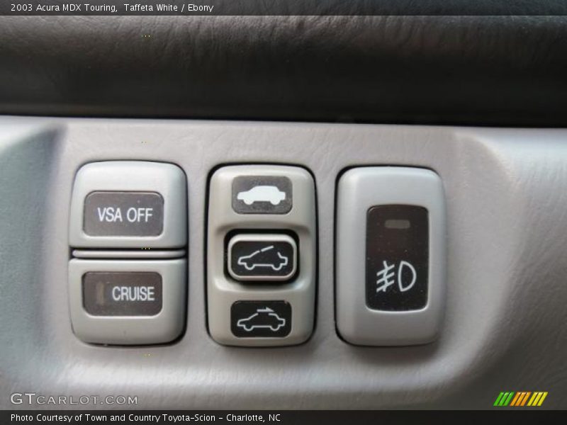 Taffeta White / Ebony 2003 Acura MDX Touring