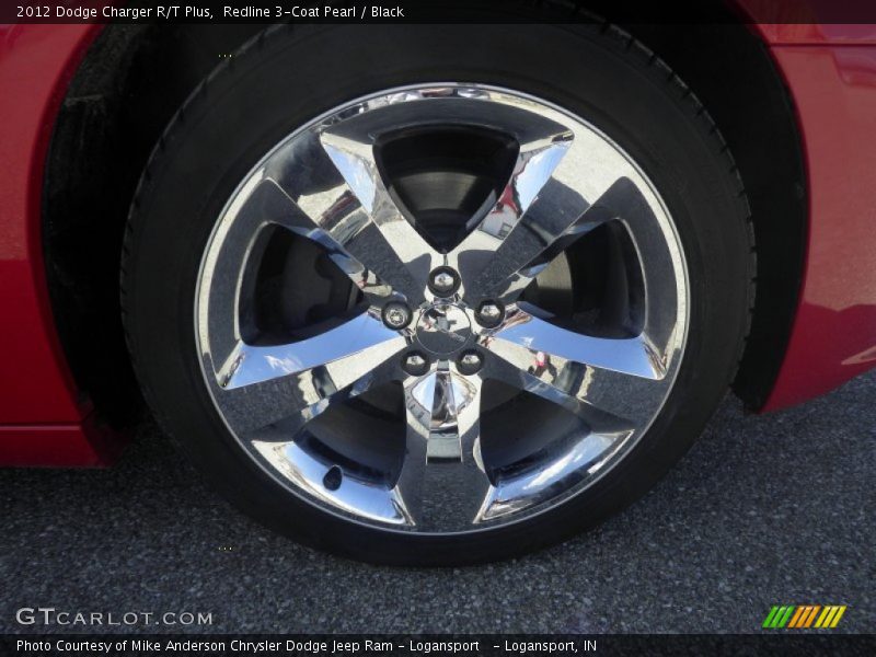 Redline 3-Coat Pearl / Black 2012 Dodge Charger R/T Plus