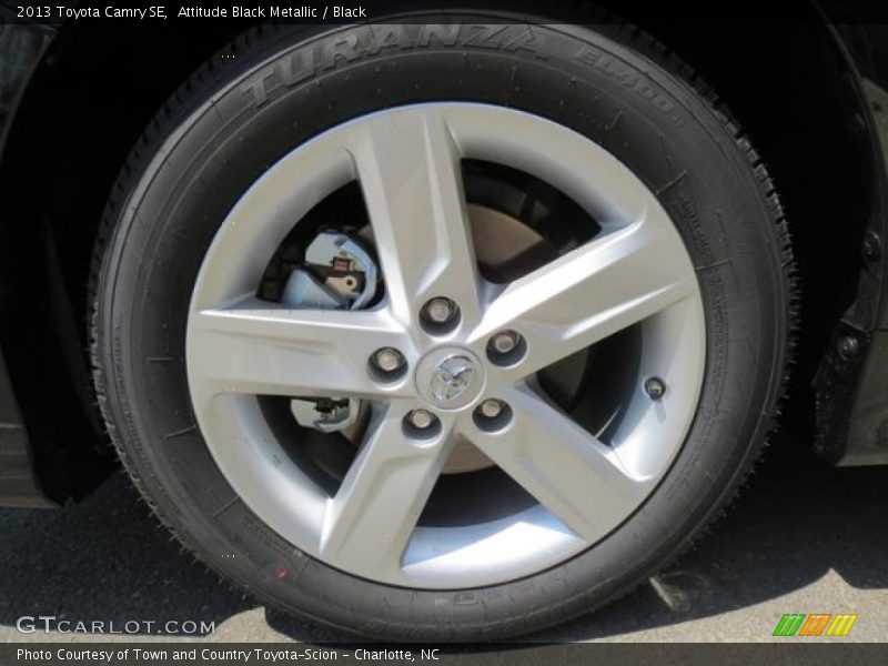 Attitude Black Metallic / Black 2013 Toyota Camry SE