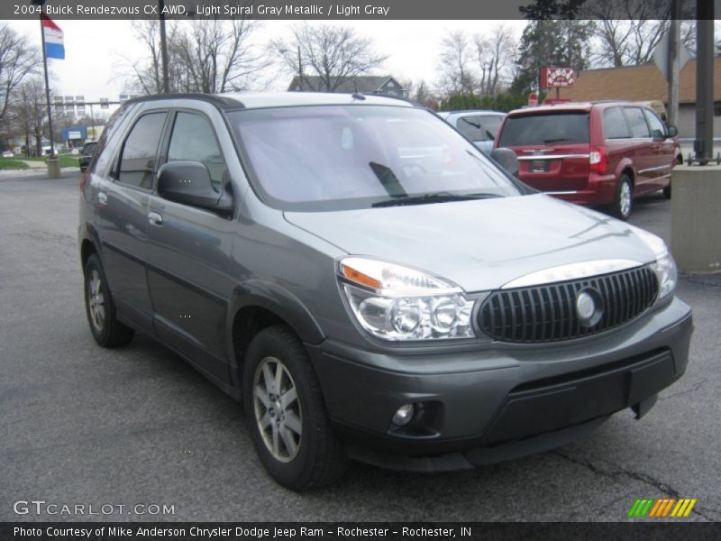 Light Spiral Gray Metallic / Light Gray 2004 Buick Rendezvous CX AWD