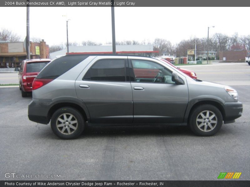 Light Spiral Gray Metallic / Light Gray 2004 Buick Rendezvous CX AWD