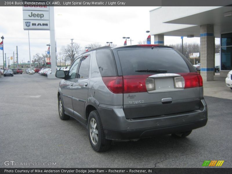 Light Spiral Gray Metallic / Light Gray 2004 Buick Rendezvous CX AWD