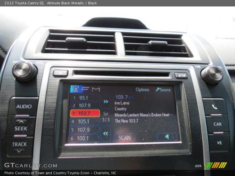 Attitude Black Metallic / Black 2013 Toyota Camry SE