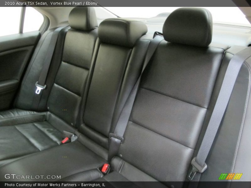 Vortex Blue Pearl / Ebony 2010 Acura TSX Sedan
