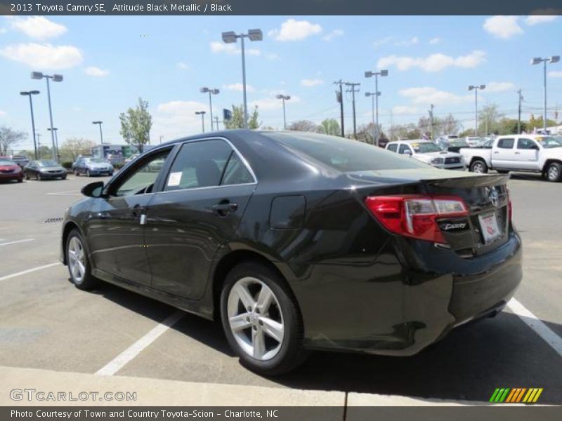Attitude Black Metallic / Black 2013 Toyota Camry SE