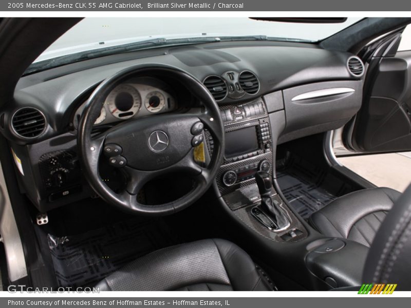  2005 CLK 55 AMG Cabriolet Charcoal Interior