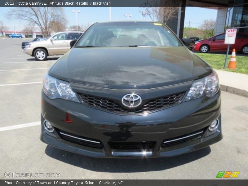 Attitude Black Metallic / Black/Ash 2013 Toyota Camry SE