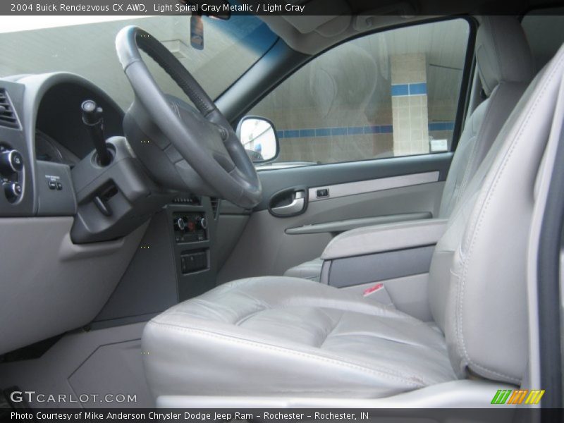 Light Spiral Gray Metallic / Light Gray 2004 Buick Rendezvous CX AWD