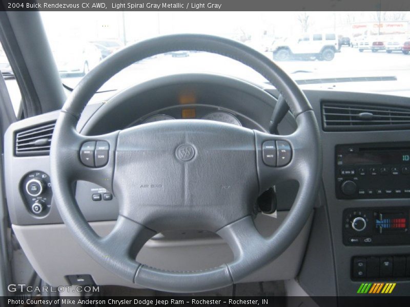 Light Spiral Gray Metallic / Light Gray 2004 Buick Rendezvous CX AWD