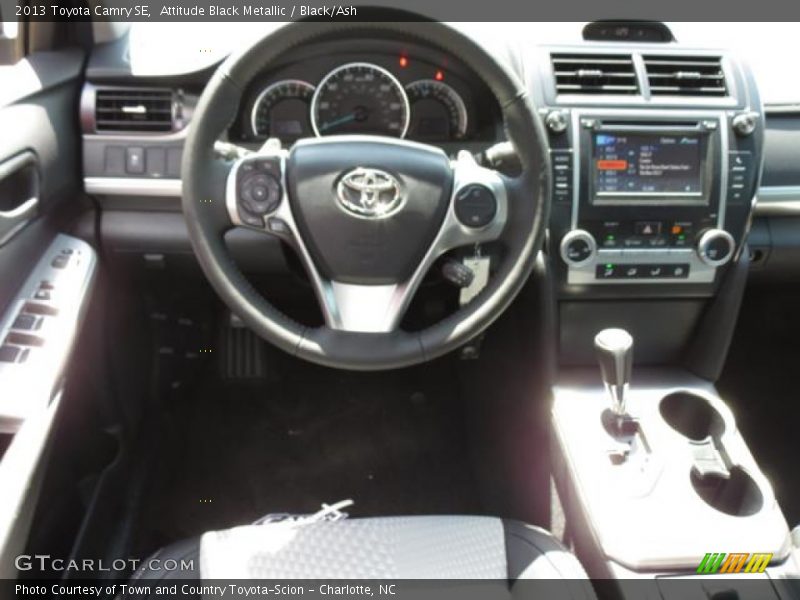 Attitude Black Metallic / Black/Ash 2013 Toyota Camry SE